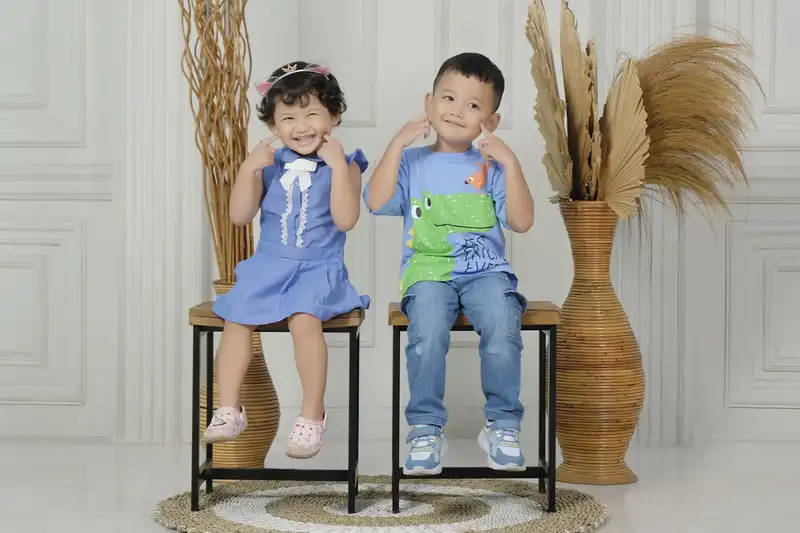 Foto bayi di Studio Cirebon - potret bayi lucu